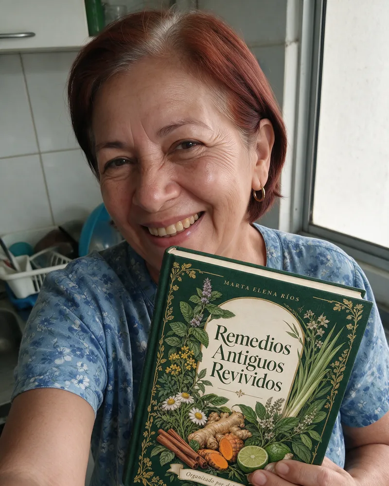 Luz Marina, 63 años con el libro